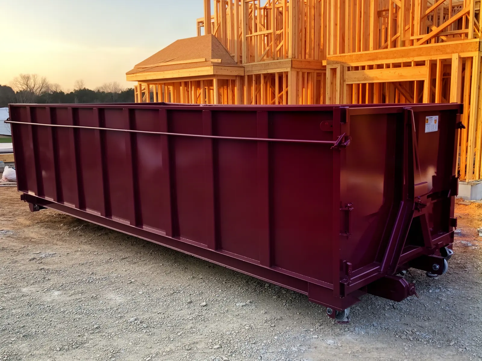 Roll-off dumpster from D & T Dumpster Rental in Elgin, IL